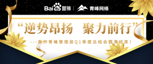 “逆勢(shì)昂揚(yáng)，聚力前行”---焦作青峰管理層Q1季度總結(jié)會(huì)***結(jié)束！